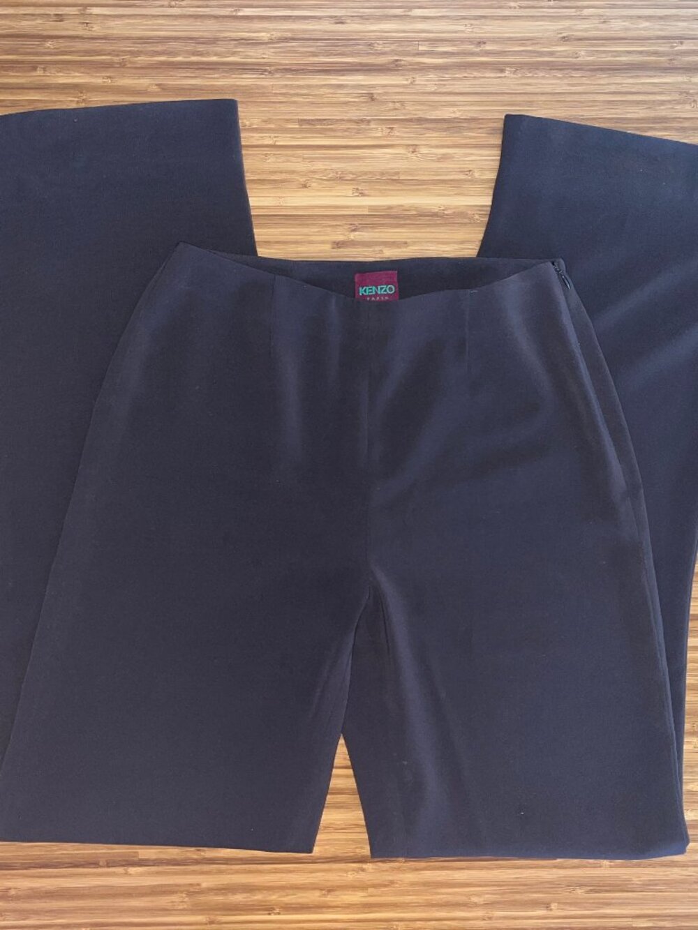 Kenzo Slinky late 90s early 2000s Brown Pants